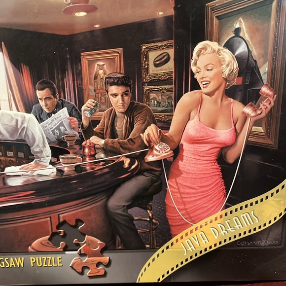 Legends of the Silver Screen 1000 piece Puzzle - Picture 2 of 6
